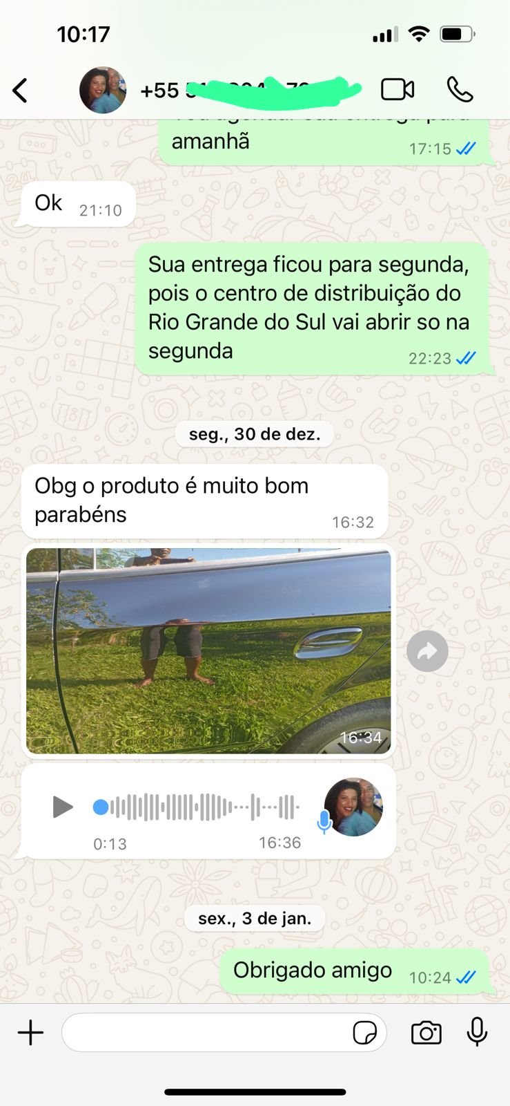 Avaliação no WhatsApp 3